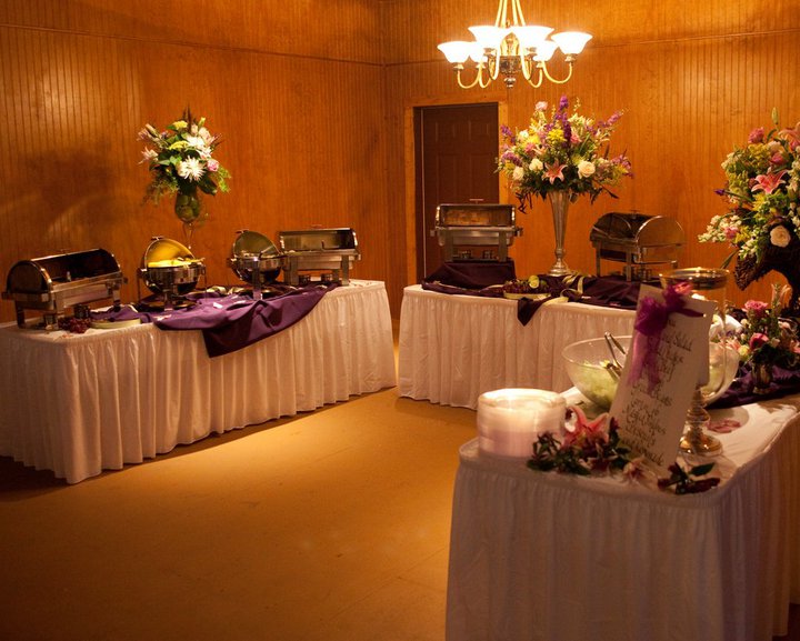 catering at wedding reception